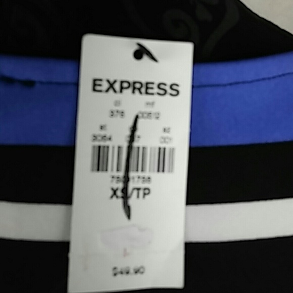 Express Crop Top Sweater XS/TP #E6 - Picture 6 of 6